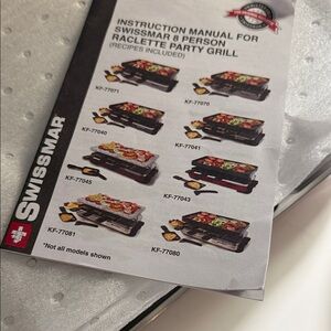 Raclette Party Grill - Black